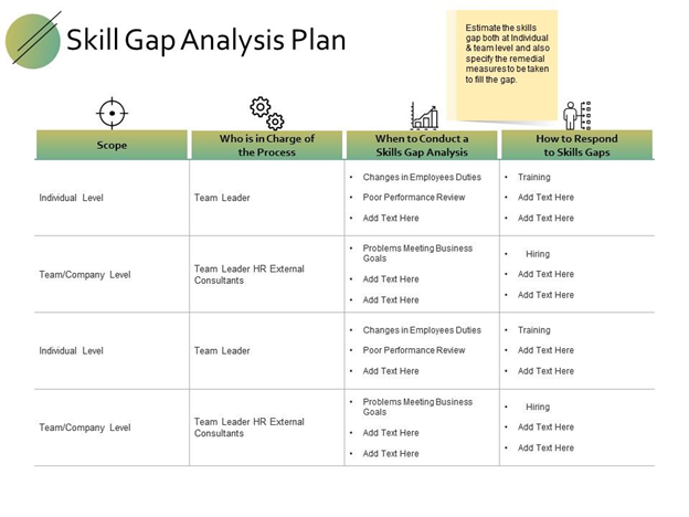 Skill Gap Analysis Plan